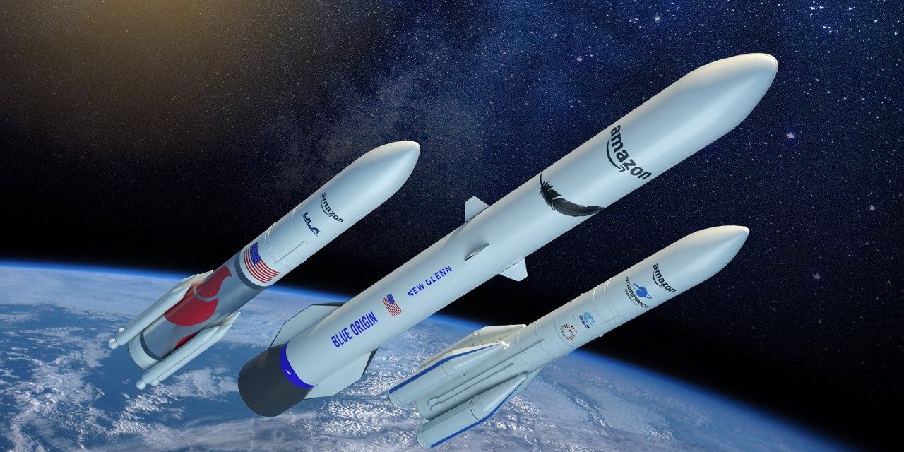 SpaceX'e Karşı Amazon Project Kuiper Uzaya Uydu Gönderecek!